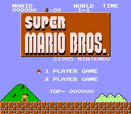 Super Mario Bros. box art