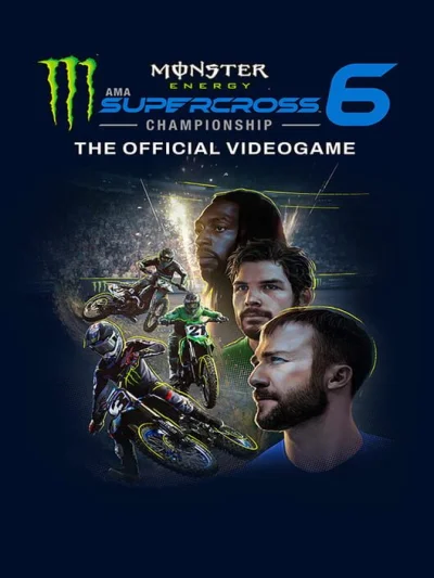 Monster Energy Supercross 6: The Official Videogame box art