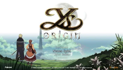 Ys Origin box art