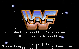 MicroLeague Wrestling box art