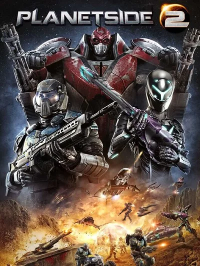 PlanetSide 2 box art