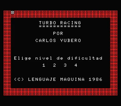 Turbo Racing box art