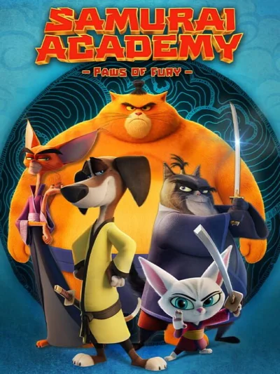 Samurai Academy: Paws of Fury box art