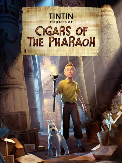 Tintin Reporter: Cigars of the Pharaoh box art