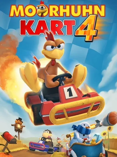 Moorhuhn Kart 4 box art