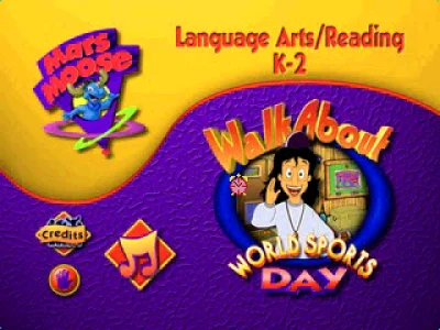 Mars Moose Adventure - WalkAbout 3 - World Sports Day box art