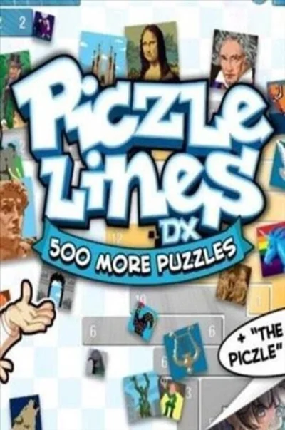 Piczle Lines DX 500 More Puzzles! box art