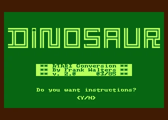 Dinosaur box art