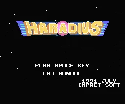 Haradius box art