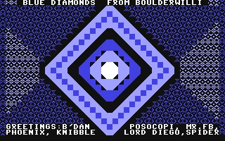 Blue Diamonds box art