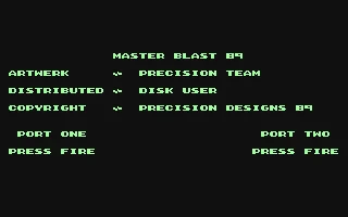Master Blast 89 box art