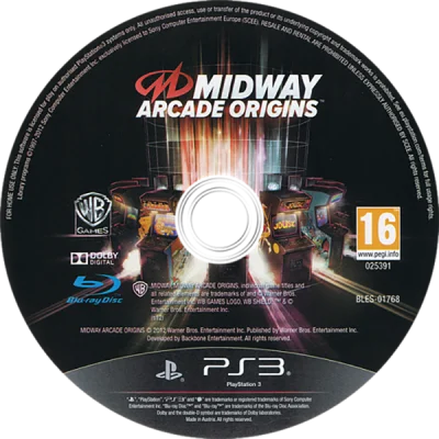 Midway Arcade Origins box art