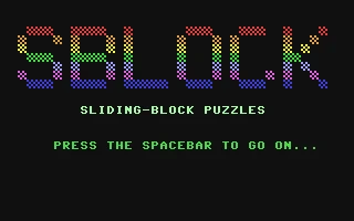 Sblock - Sliding-Block Puzzles box art