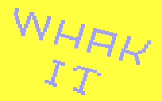 Whak It box art