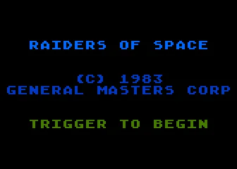 Raiders Of Space box art
