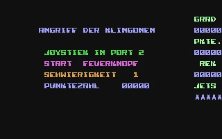Angriff der Klingonen box art