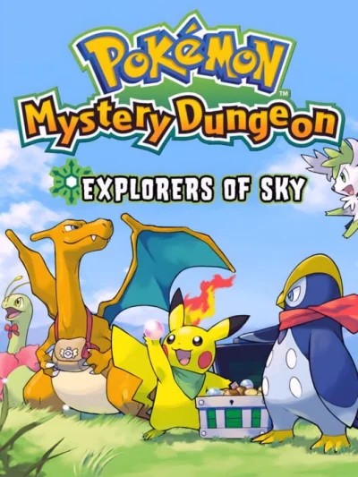 Pokémon Mystery Dungeon: Explorers of Sky box art