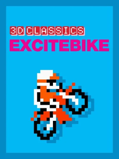 3D Classics: Excitebike box art
