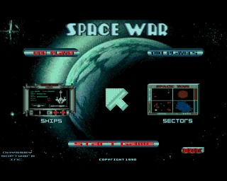 Space War box art