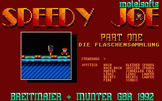 Speedy Joe box art