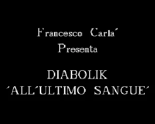 Diabolik 10 - All'ultimo Sangue box art