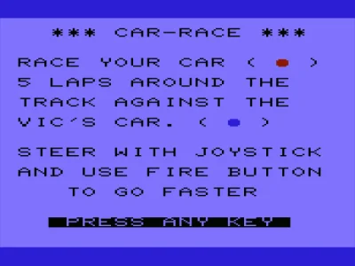 Car Race box art