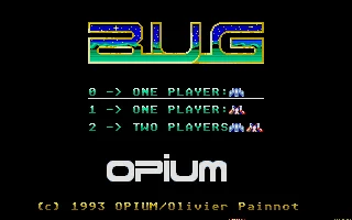 BUG box art