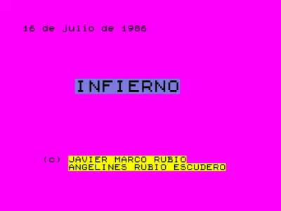 Infierno box art