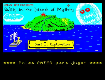 Willy In The Islands Of Mystery - Part 1 - Exploration box art