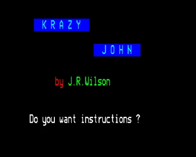 Krazy John box art