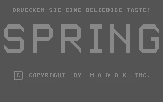 Spring box art
