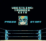 Wrestling Thunder City box art