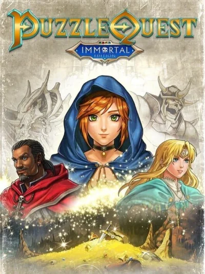 Puzzle Quest: Immortal Edition box art