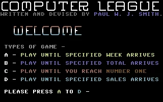 Computer League box art