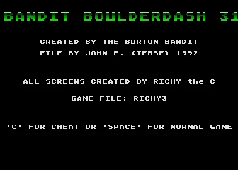 Bandit Boulderdash 31 box art