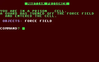 Martian Prisoner box art