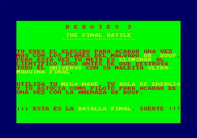 Rebotes 3 - The Final Battle box art