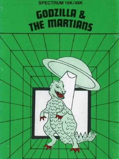 Godzilla and the Martians box art