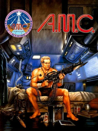 A.M.C.: Astro Marine Corps box art