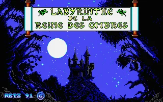Labyrinthe De La Reine Des Ombres, Le box art
