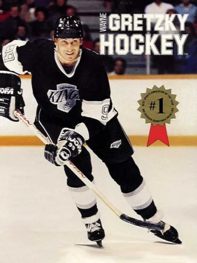 Wayne Gretzky Hockey box art