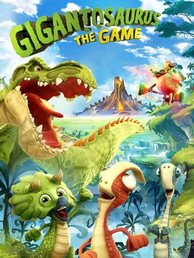 Gigantosaurus: The Game box art