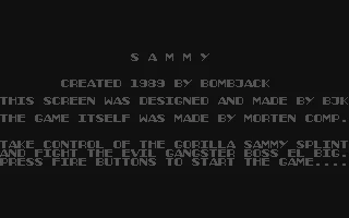 Sammy box art