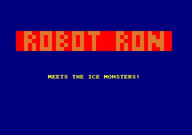 Robot Ron Meets The Ice Monsters ! box art