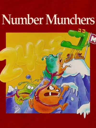 Number Munchers box art