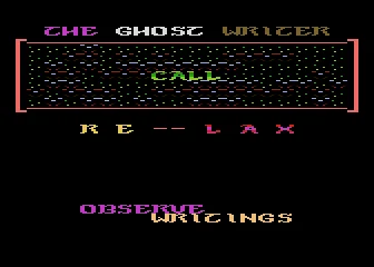 Ghost Writer box art