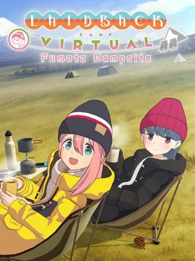 Laid-Back Camp: Virtual - Fumoto Campsite box art