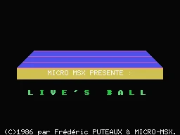 Lives Ball box art