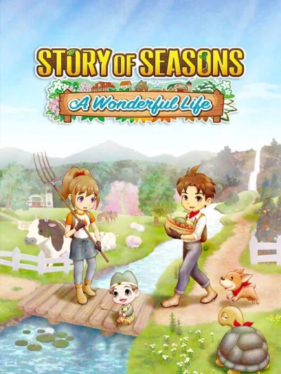 Story of Seasons: A Wonderful Life box art