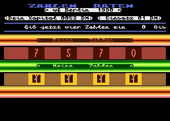Zahlen Raten box art